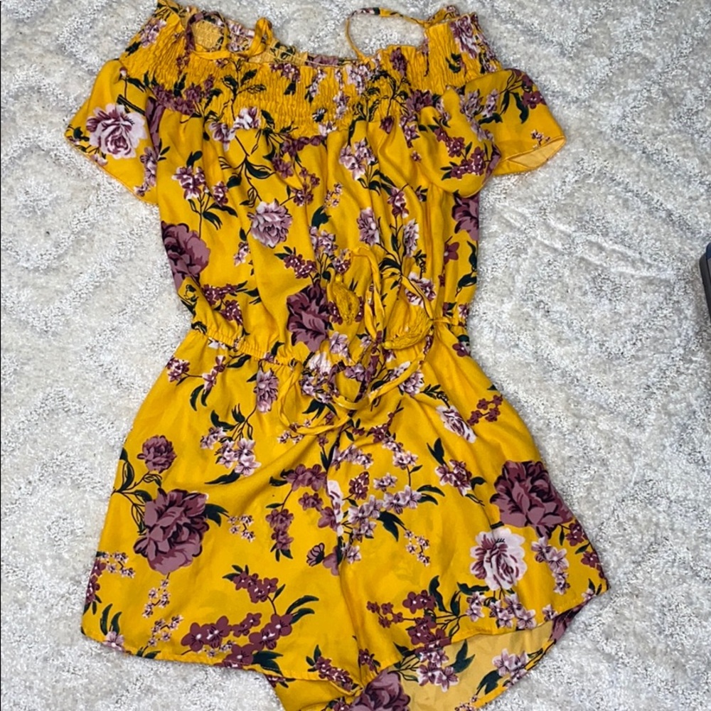 Off the shoulder Romper